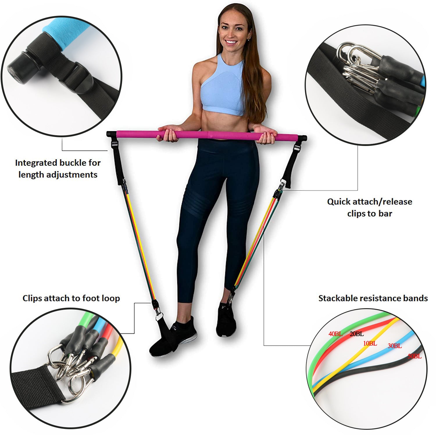 Tone & Train Anywhere with This Portable Fitness Bar